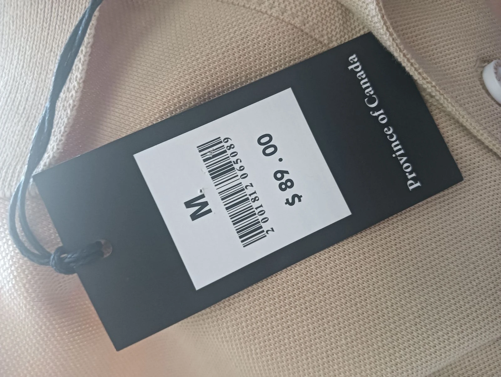Polo Province of Canada / 100% coton / taille M – photo 4